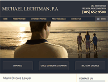 Tablet Screenshot of lechtmanlaw.com